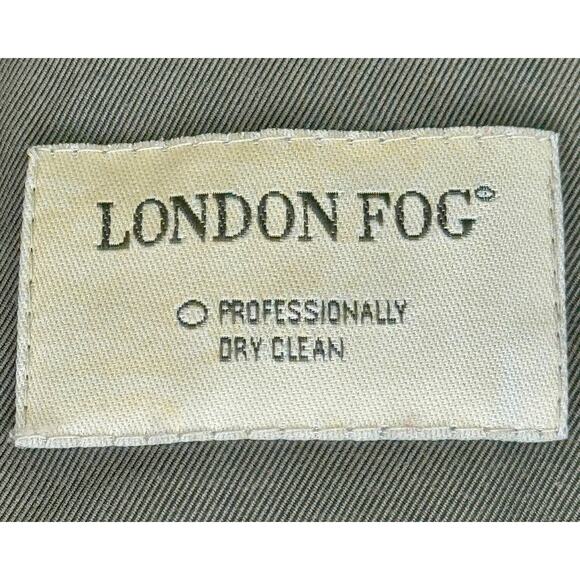 London Fog Cinch Drawstring Waist Detachable Hood Anorak Jacket Women Size M - Picture 8 of 8